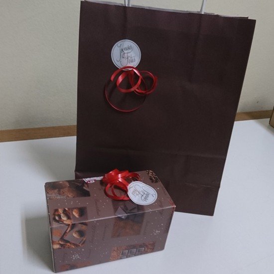 Ballotin Chocolat Noir & Lait  750g