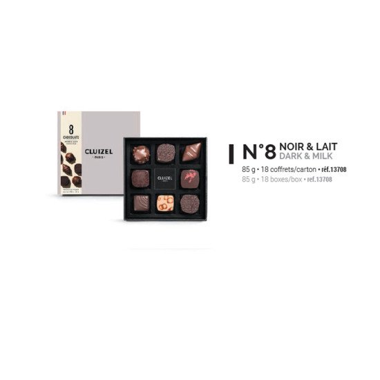 Coffret Manufacture Noir Et Lait N°8 Coffret Manufacture Noir Et Lait N°8