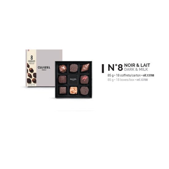 Coffret Manufacture Noir Et Lait N°8