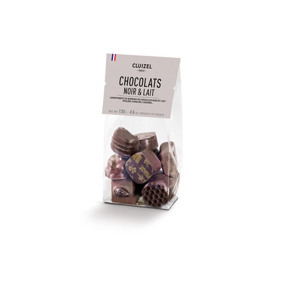 Sachet Chocolat Noir Et Lait Sachet Chocolat Noir Et Lait