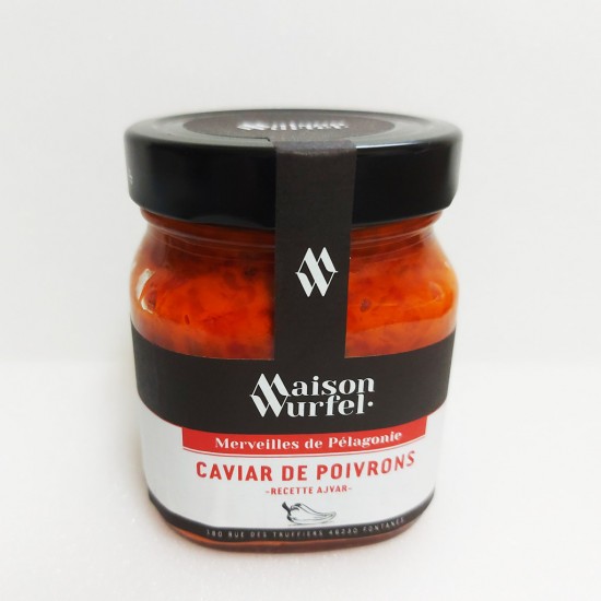 Caviar de poivrons - Maison WURFEL