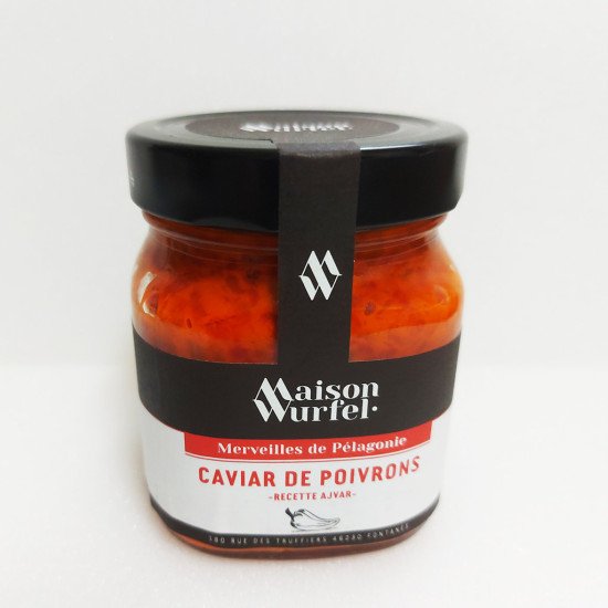Caviar de poivrons - Maison WURFEL Caviar de poivrons - Maison WURFEL