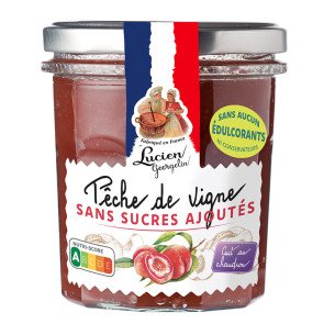 Pêche de vigne sans sucre ajouté - 320g
