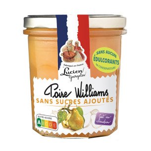 Poire Williams sans sucre ajouté - 320g Poire Williams sans sucre ajouté - 320g