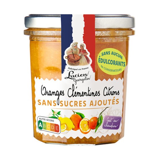 3 Agrumes sans sucre ajouté - 320g old 3 Agrumes sans sucre ajouté - 320g old
