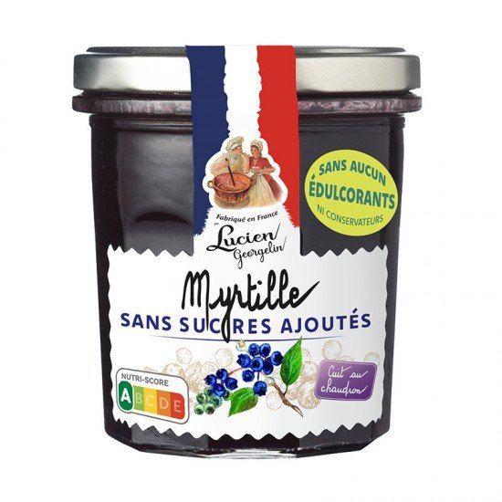 Myrtille sans sucre ajouté - 320g Myrtille sans sucre ajouté - 320g