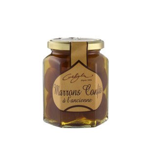 Bocal de marrons confits à l'ancienne