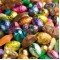 Garniture Pâques s/alu, Sachet de 200gr Assortiment Œufs & Cloches