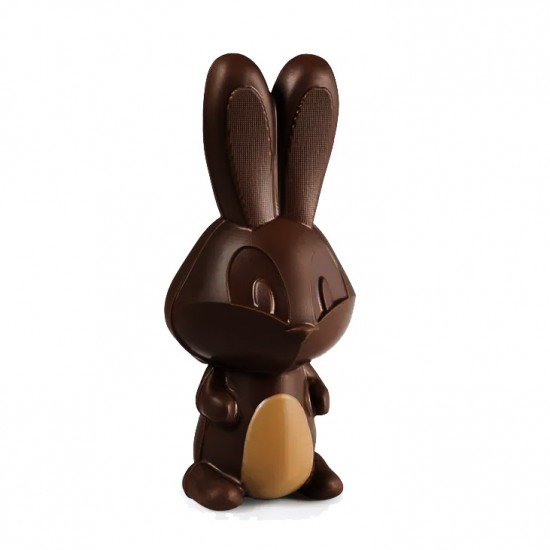 Lapin de Pâques au chocolat au lait 45%