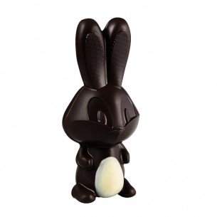 Lapin de Pâques au chocolat noir 72%