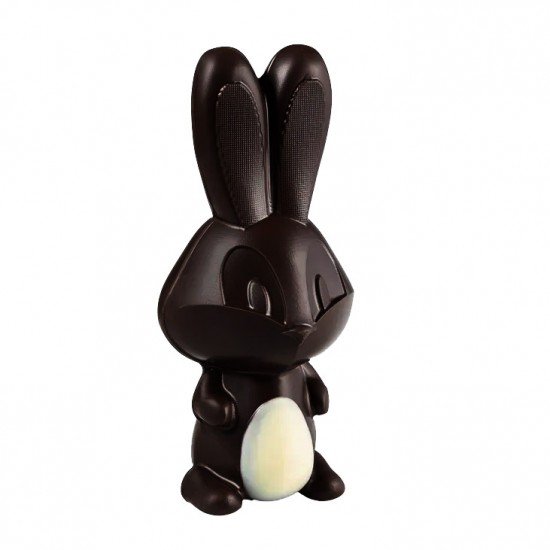 Lapin de Pâques au chocolat noir 72%